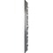 Ekena Millwork Milan Ceiling Medallion (Fits Canopies up to 4 5/8"), Hnd-Painted Silver, 24 1/2"OD x 3 1/2"ID x 1"P CM24MISLS - alternate 5